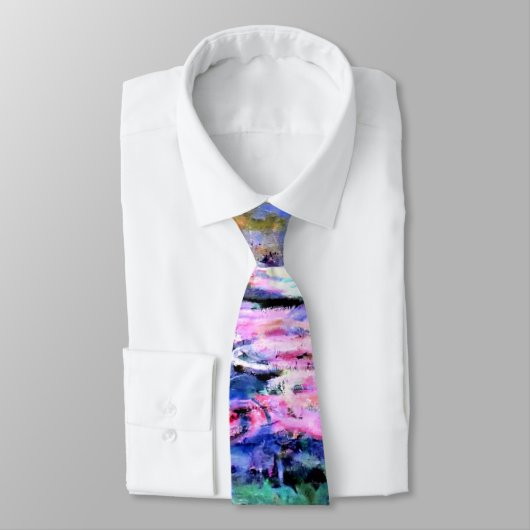 De waterlelies (waterlelies) van Claude Monet Stropdas (Gebonden)