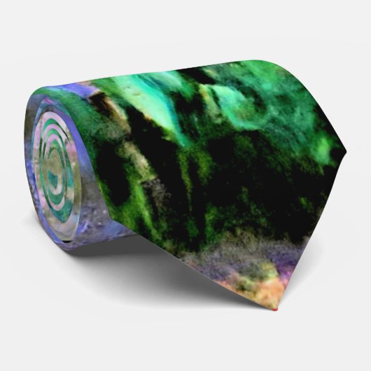 De waterlelies (waterlelies) van Claude Monet Stropdas (Opgerold)