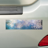 De waterlieden - de wolken, Claude Monet Bumpersticker (Op auto)
