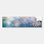 De waterlieden - de wolken, Claude Monet Bumpersticker (Voorkant)
