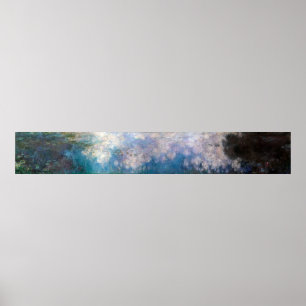 De waterlieden - de wolken, Claude Monet Poster