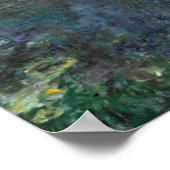 De waterlieden - de wolken, Claude Monet Poster (Hoek)