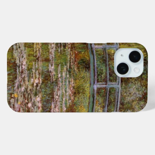 De waterlieveling van Claude Monet Case-Mate iPhone Case (Achterkant (horizontaal))