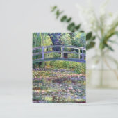De waterLily Pond van Claude Monet Briefkaart (Staand voorkant)