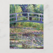 De waterLily Pond van Claude Monet Briefkaart (Voorkant)