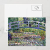 De waterLily Pond van Claude Monet Briefkaart (Voorkant / Achterkant)