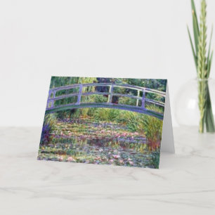 De waterLily Pond van Claude Monet Kaart