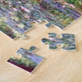 De waterLily Pond van Claude Monet Legpuzzel (Zijkant)