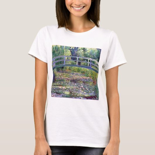 De waterLily Pond van Claude Monet T-shirt (Voorkant)