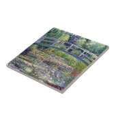 De waterLily Pond van Claude Monet Tegeltje (Zijkant)