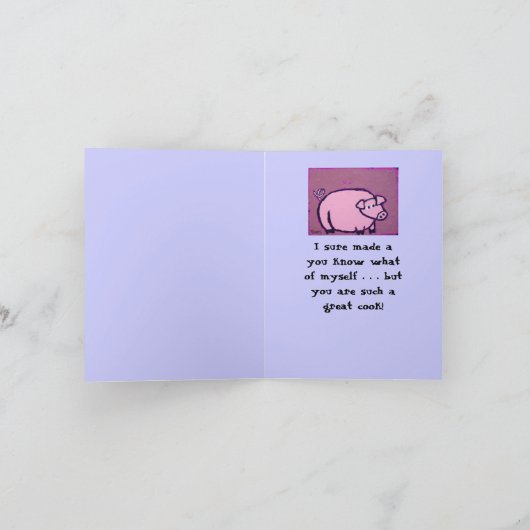 de watermeloen, dankt u nota neemt van kaart (Binnen)