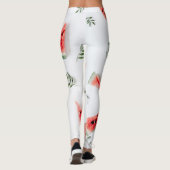 DE WATERMELOEN EN BLADEREN LEGGINGS (Achterkant)