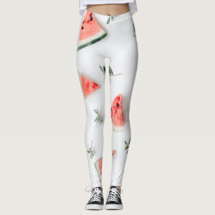 DE WATERMELOEN EN BLADEREN LEGGINGS