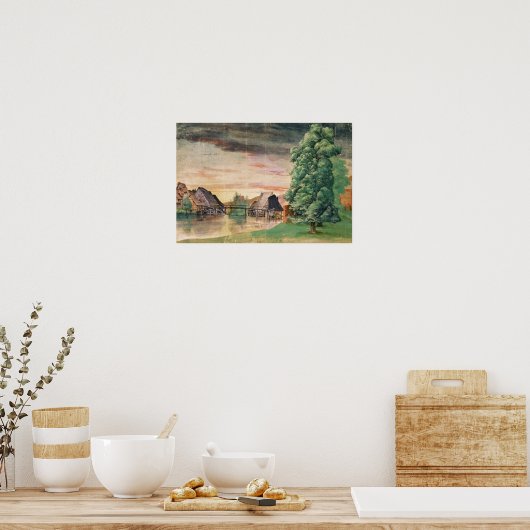 De watermolen, 1495-97 poster (Keuken)