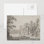 De watermolen van de Ford Briefkaart (Voorkant / Achterkant)