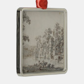 De watermolen van de Ford Metalen Ornament (Rechts)