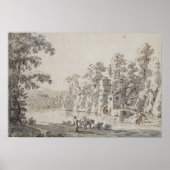 De watermolen van de Ford Poster (Voorkant)