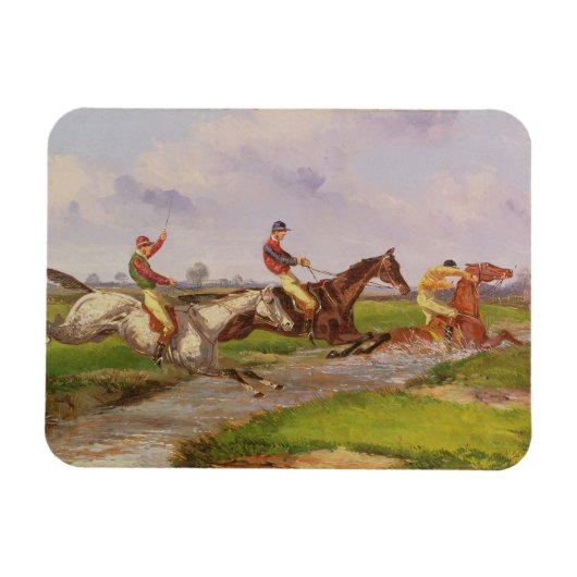 De waterpomp: de herfst Steeplechase in Ballara Magneet (Horizontaal)