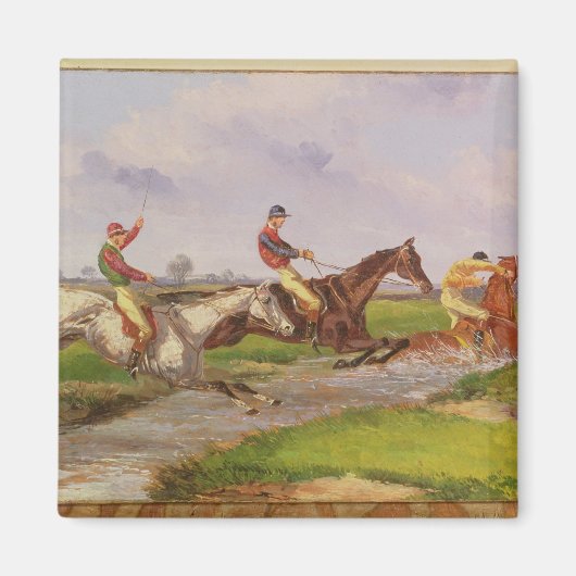 De waterpomp: de herfst Steeplechase in Ballara Magneet (Voorkant)