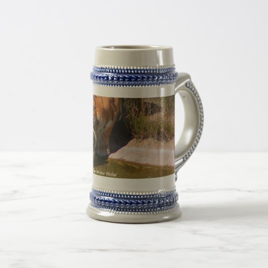 De waterslang bierpul (Voorkant rechts)