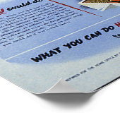 De waterstofbomb poster (Hoek)