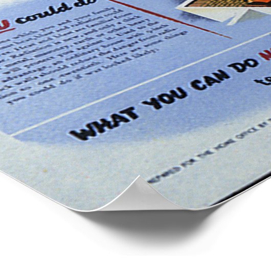 De waterstofbomb poster (Hoek)