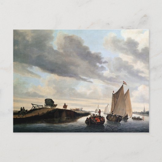 De waterstrook briefkaart (Voorkant)