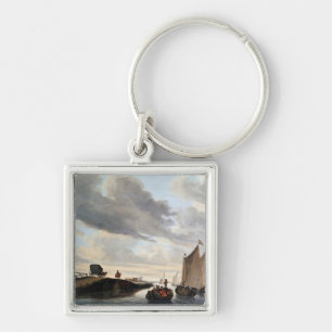 De waterstrook sleutelhanger