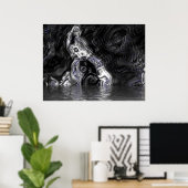 De watertrap poster (Thuiskantoor)
