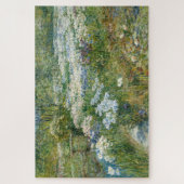 De watertuin (door Childe Hassam) Legpuzzel (Verticaal)