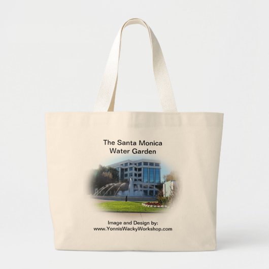 De watertuin grote tote bag (Voorkant)
