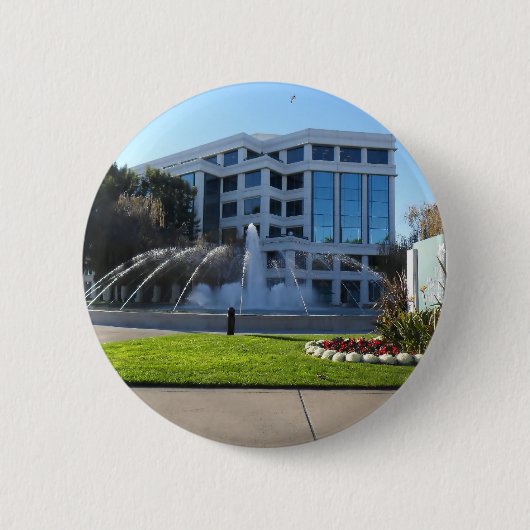 De watertuin ronde button 5,7 cm (Voorkant)