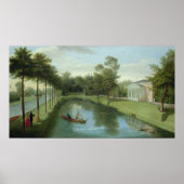 De watertuinen van Chiswick House Poster (Voorkant)