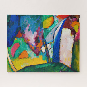 De waterval, 1909 door Wassily Kandinsky Legpuzzel