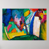 De waterval, 1909 door Wassily Kandinsky Poster (Voorkant)