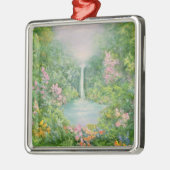 De waterval 1997 metalen ornament (Links)