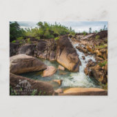 De waterval in Mountain Pine Ridge Briefkaart (Voorkant)