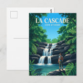 De Waterval Ivoorkust Briefkaart (Voorkant / Achterkant)