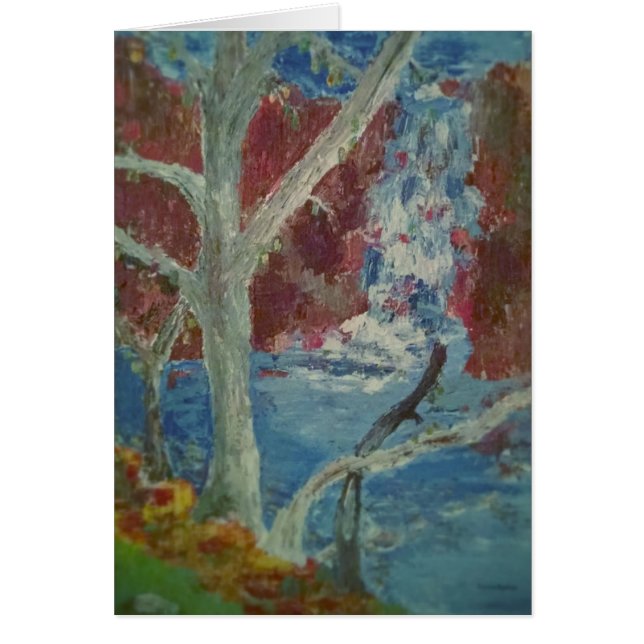 De waterval Keene N H (Voorkant)