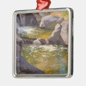 De waterval metalen ornament (Links)