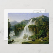 De waterval op Tivoli, 1785 Briefkaart (Voorkant / Achterkant)
