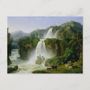 De waterval op Tivoli, 1785 Briefkaart