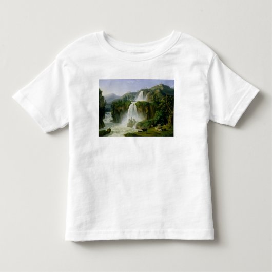 De waterval op Tivoli, 1785 Kinder Shirts (Voorkant)