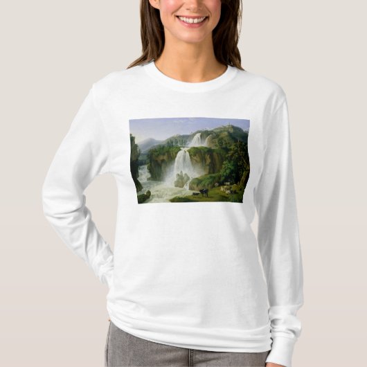 De waterval op Tivoli, 1785 T-shirt (Voorkant)