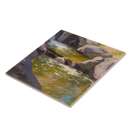 De waterval tegeltje (Zijkant)