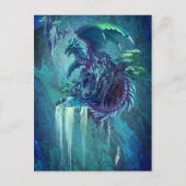De waterval van de draak briefkaart (Voorkant)