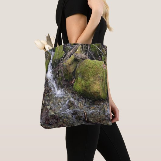 De waterval van de Fae.... Tote Bag (Dichtbij)