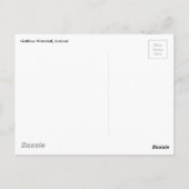 De Waterval van Gullfoss, IJsland Briefkaart (Achterkant)