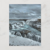 De Waterval van Gullfoss, IJsland Briefkaart (Voorkant)