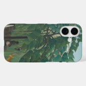 De waterval van Henri Rousseau,  kunst Case-Mate iPhone Case (Achterkant (horizontaal))